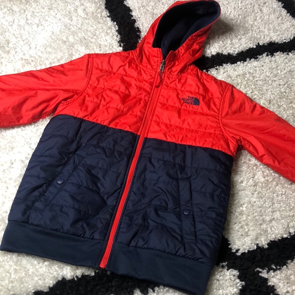 Boys Reversible North Face Jacket